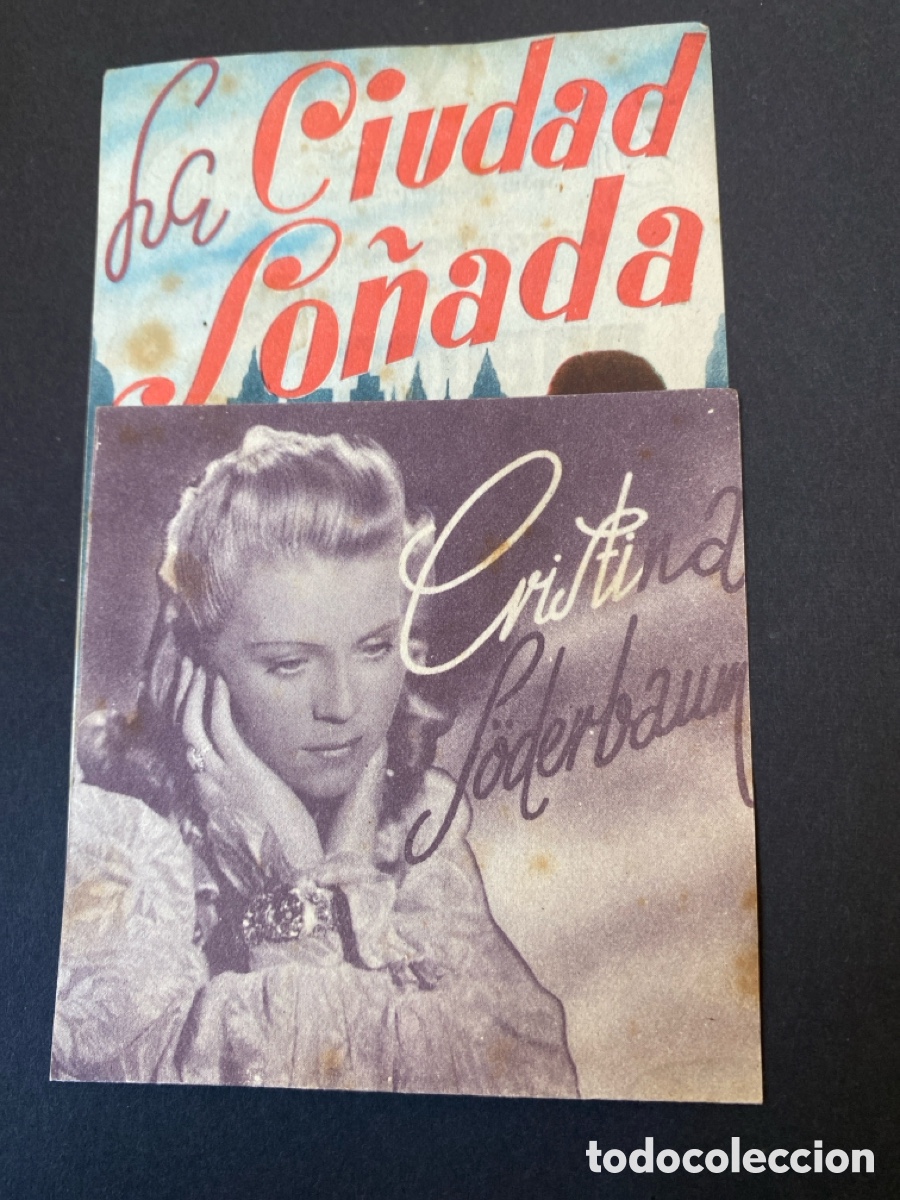 Cine: Programa de cine La ciudad so&ntilde;ada