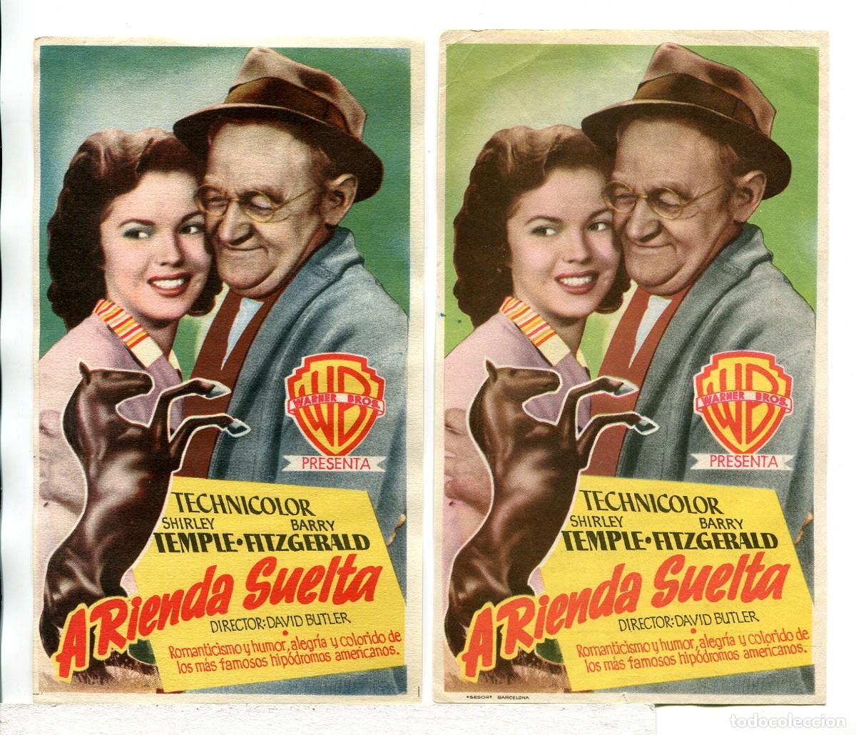 Cine: A RIENDA SUELTA, con Shirley Temple. - Foto 1