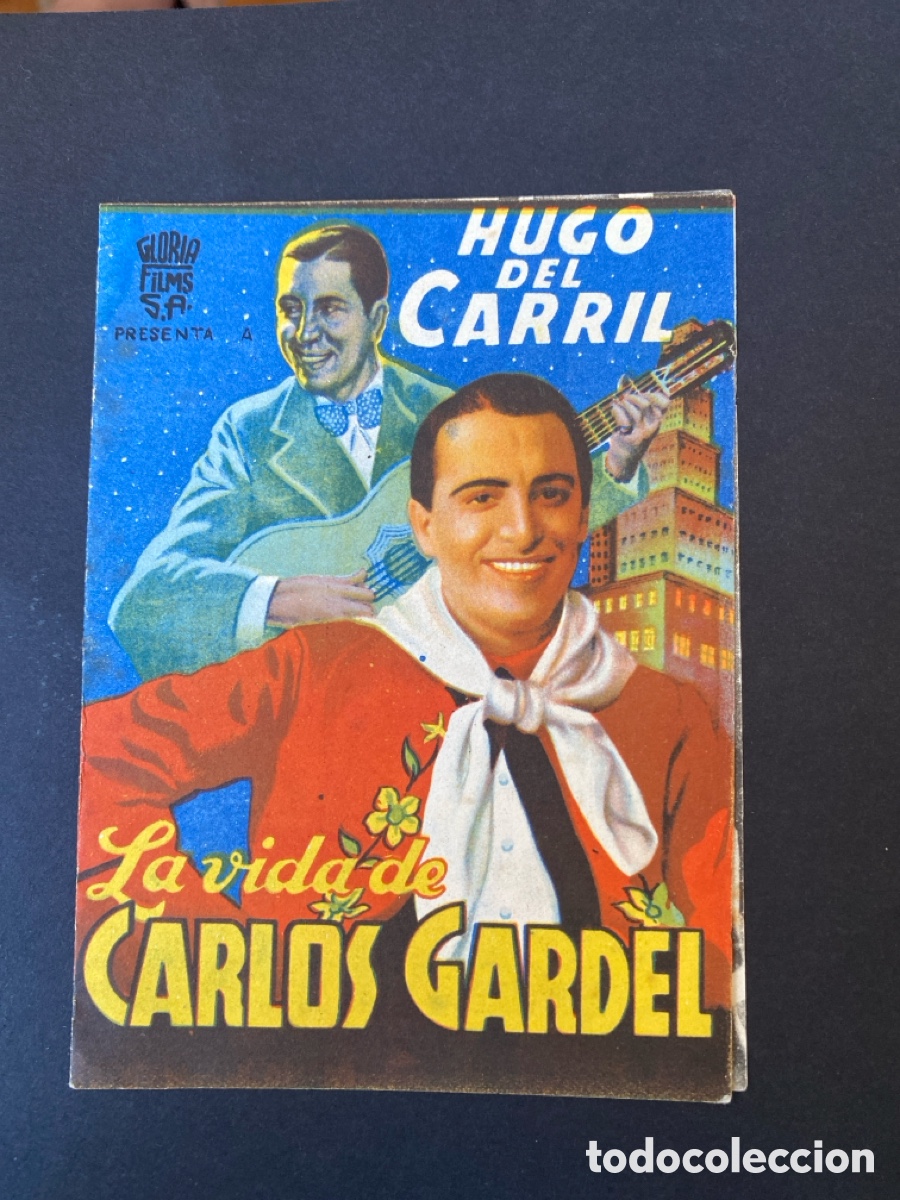 Cine: Programa de cine La vida de Carlos Gardel