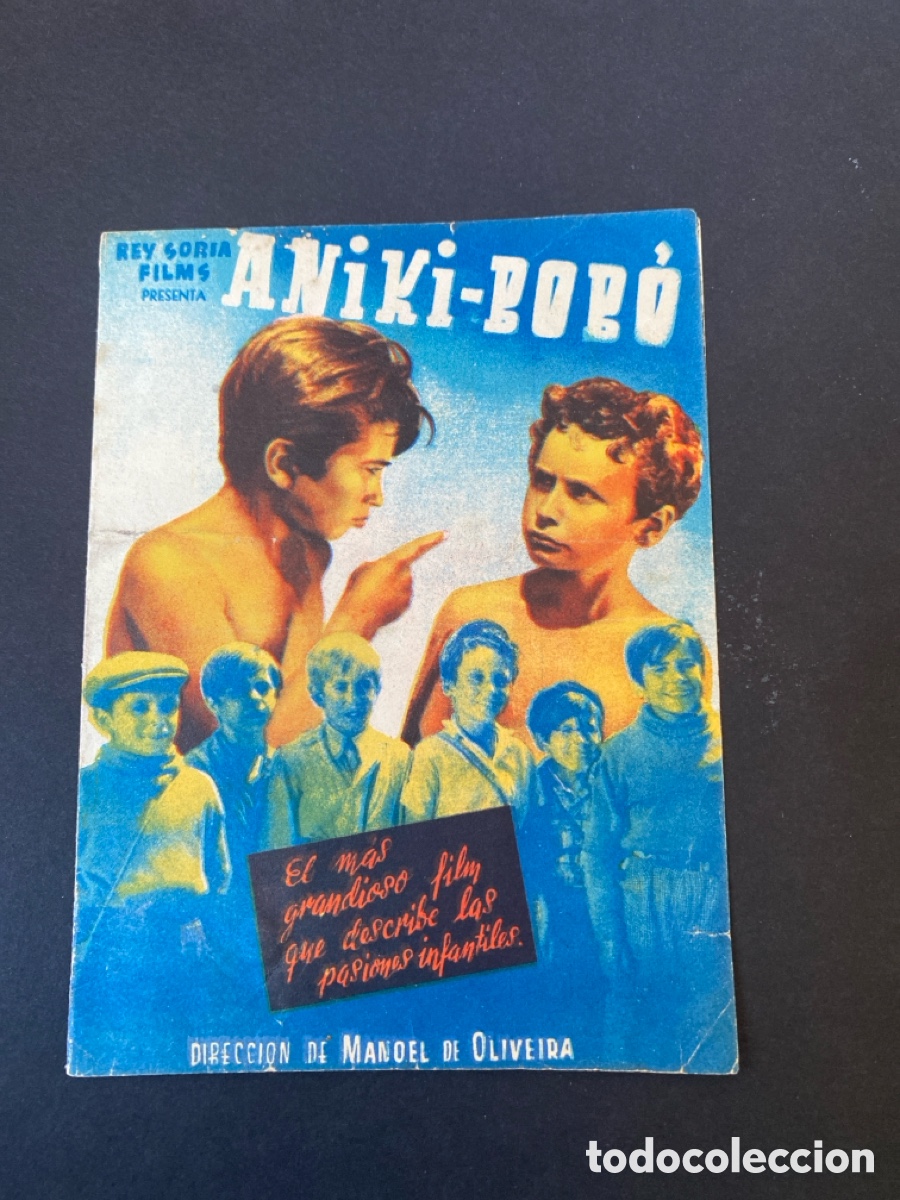 Cine: Programa de cine Aniki- bobo