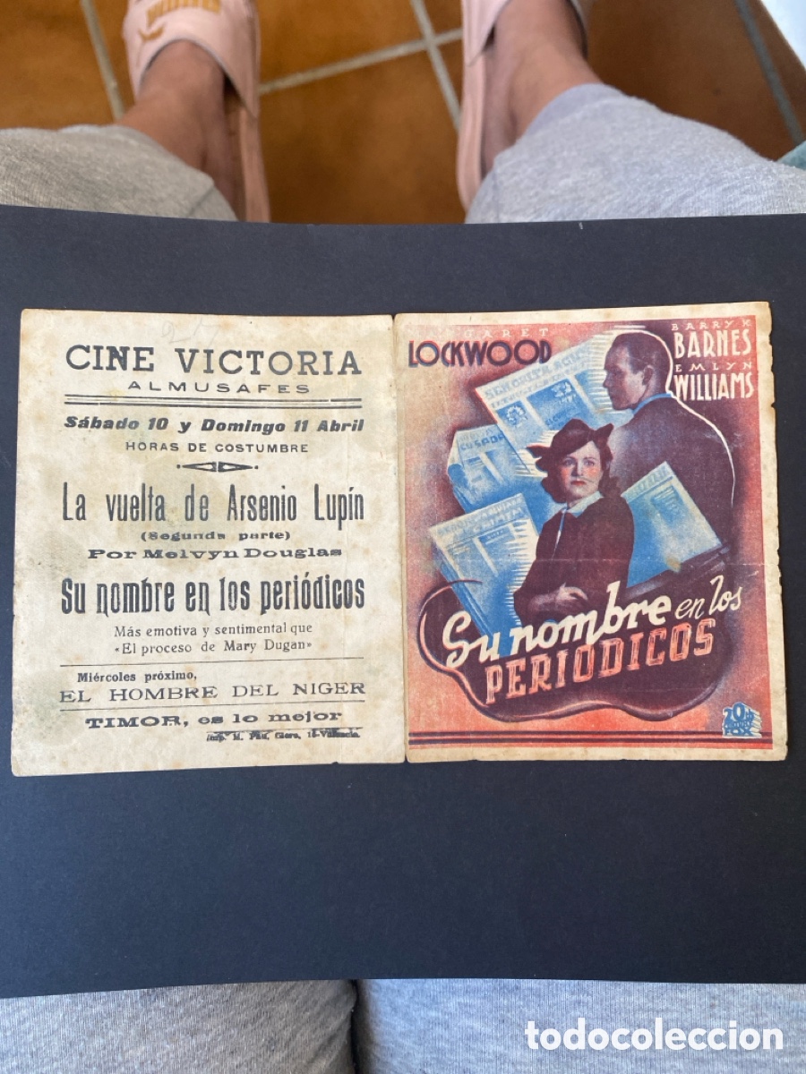 Cine: Programa de cine Su nombre en los peri&oacute;dicos - Foto 3