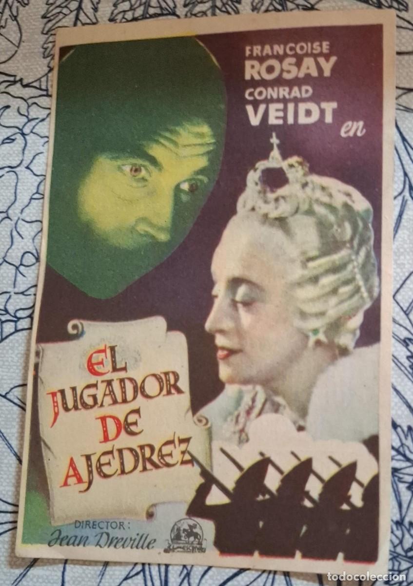 Cine: EL JUGADOR DE AJEDREZ - PROGRAMA DE CINE