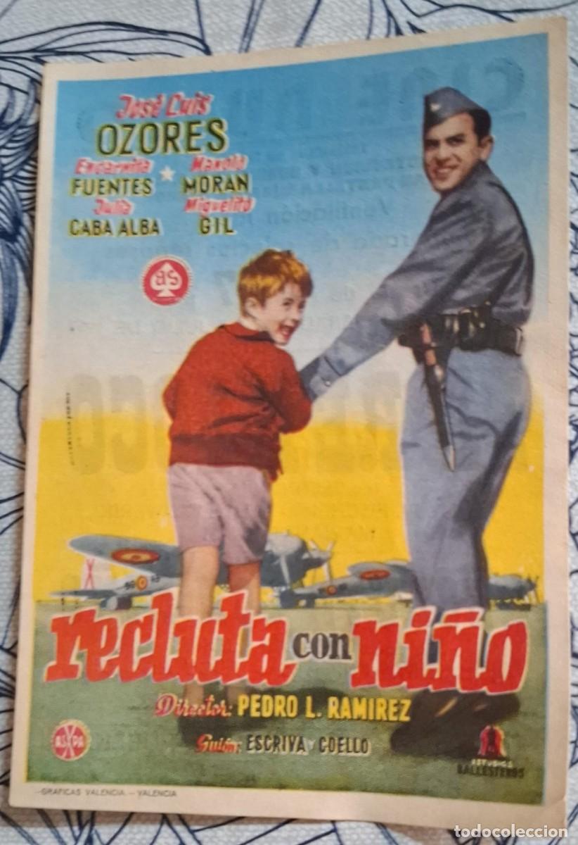 Cine: RECLUTA CON NI&Ntilde;O - PROGRAMA DE CINE