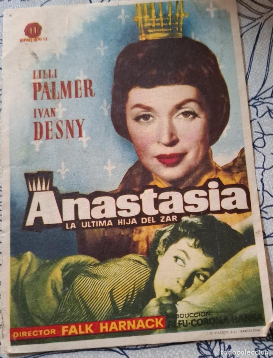 Cine: ANASTASIA - PROGRAMA DE CINE