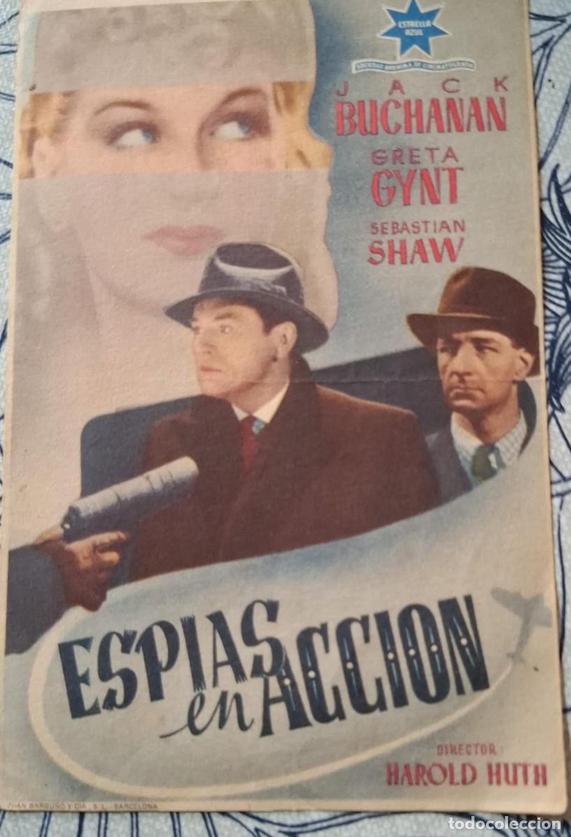 Cine: ESPIAS EN ACCI&Oacute;N - PROGRAMA DE CINE