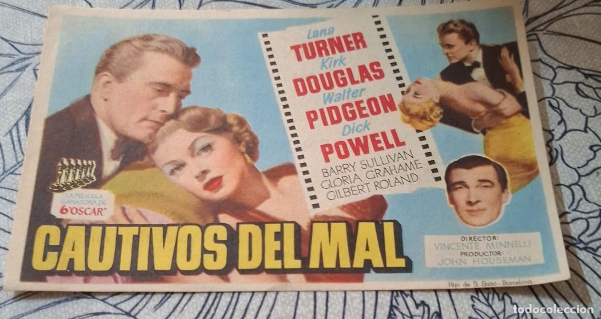 Cine: CAUTIVOS DEL MAL - PROGRAMA DE CINE