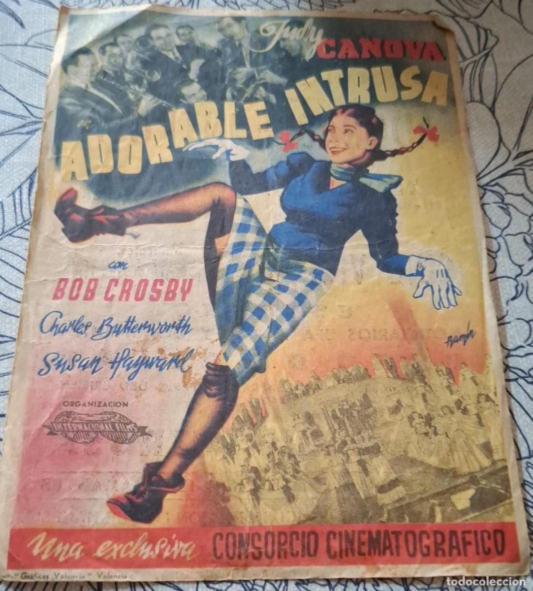 Cine: ADORABLE INTRUSA - PROGRAMA DE CINE