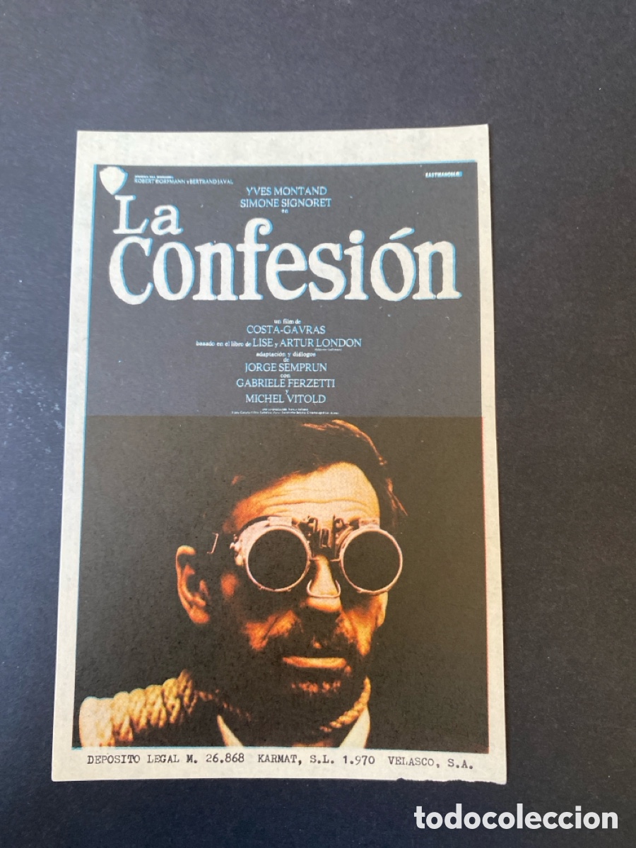 Cine: Programa de cine La confesi&oacute;n