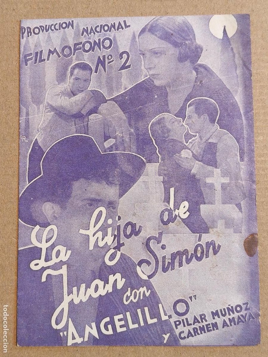 Kino: CARMEN AMAYA LA HIJA DE JUAN SIMON PROGRAMA DE CINE 1936