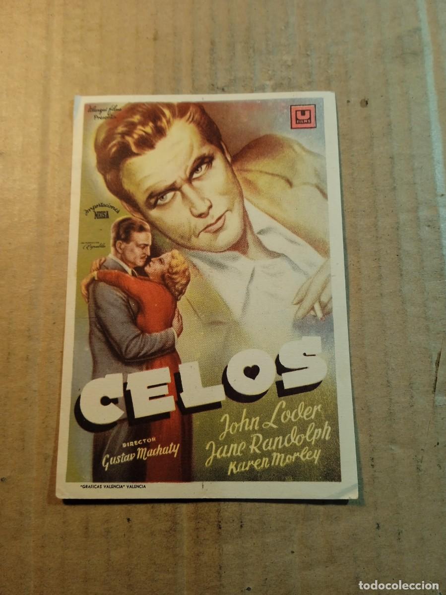 Folhetos de m&atilde;o de filmes antigos de cinema: FOLLETO DE MANO SIN PUBLICIDAD CELOS
