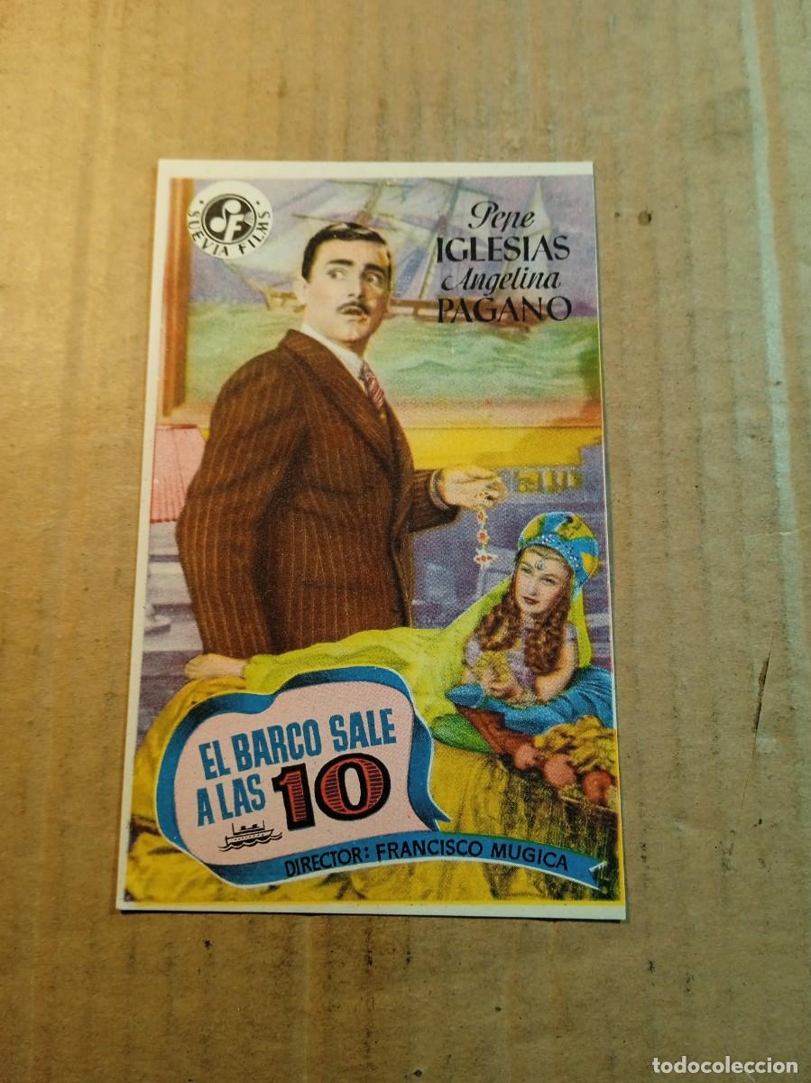Kino: FOLLETO DE MANO SIN PUBLICIDAD EL BARCO SALE A LAS 10