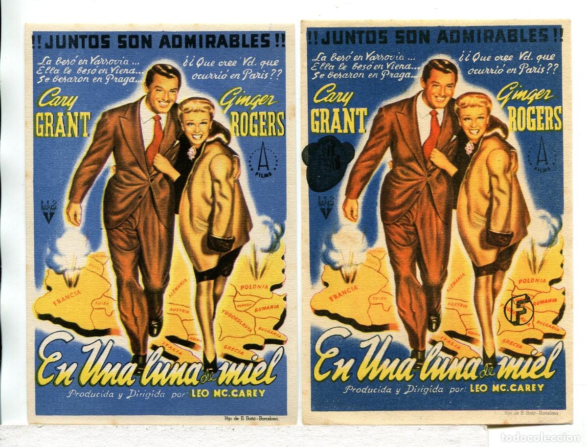  Flyers Publicitaires de films Anciens: CUALQUIERA TOMA EL AMOR EN SERIO, con Jenny Jugo. 1933.