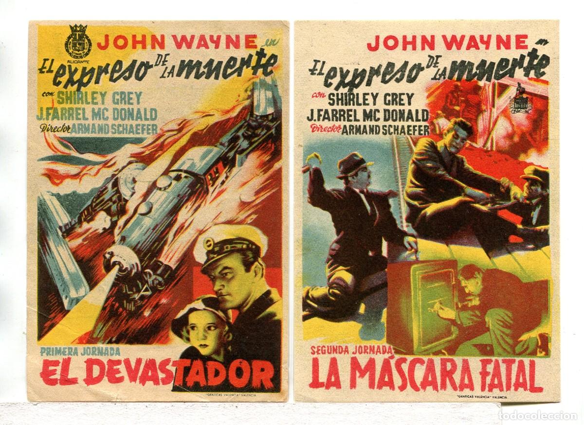 Cine: EL EXPRESO DE LA MUERTE, con John Wayne. - Foto 1