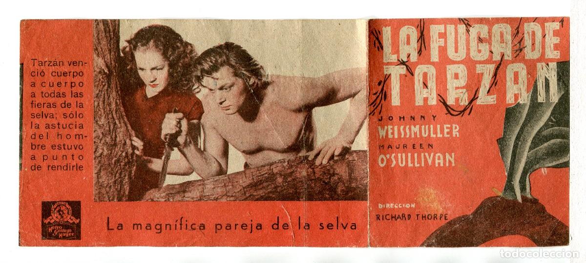 Kino: LA FUGA DE TARZAN, con JOHNNY WEISSMULLER.