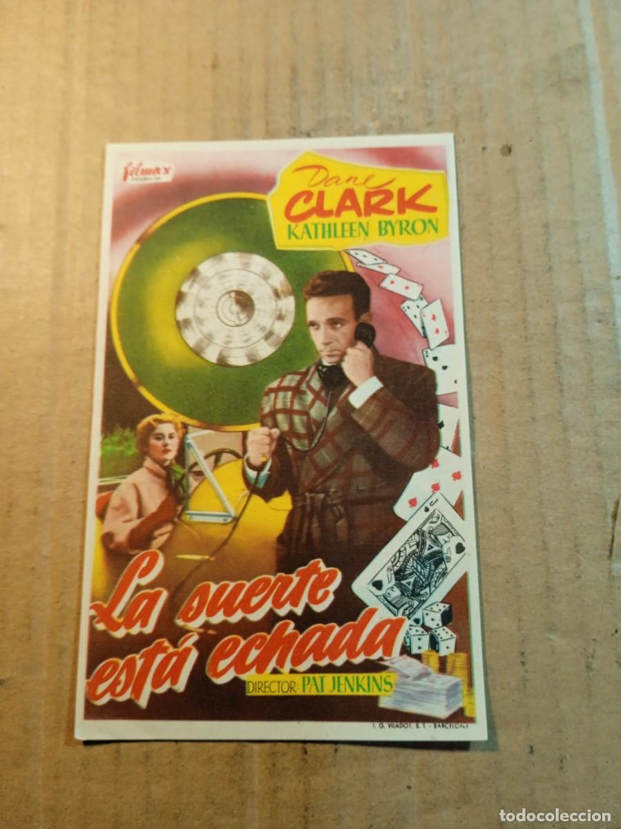 Kino: FOLLETO DE MANO SIN PUBLICIDAD LA SUERTE ESTA ECHADA