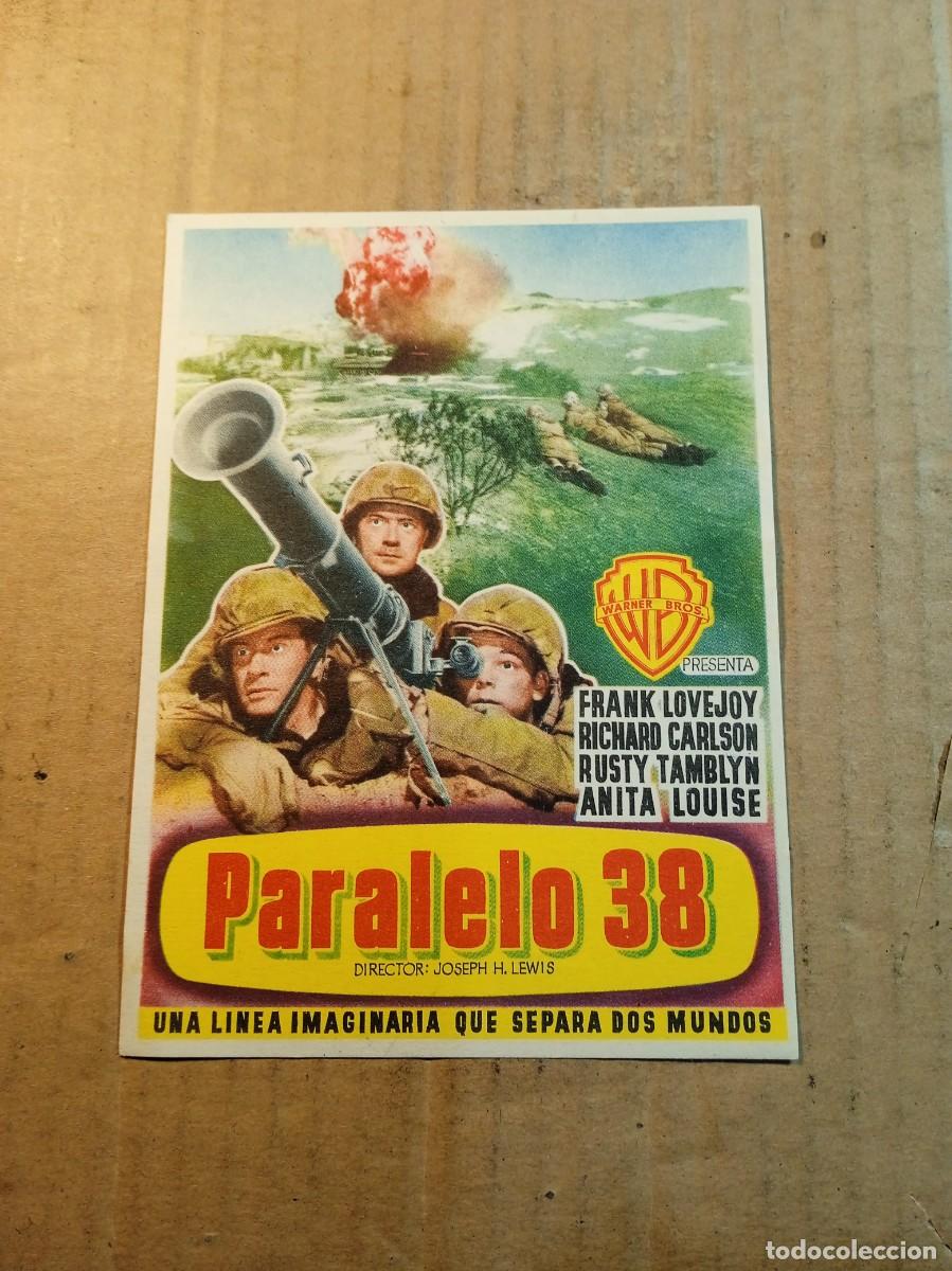 Cinema: FOLLETO DE MANO SIN PUBLICIDAD PARALELO 38