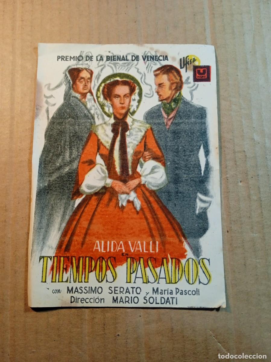  Flyers Publicitaires de films Anciens: FOLLETO DE MANO SIN PUBLICIDAD TIEMPOS PASADOS