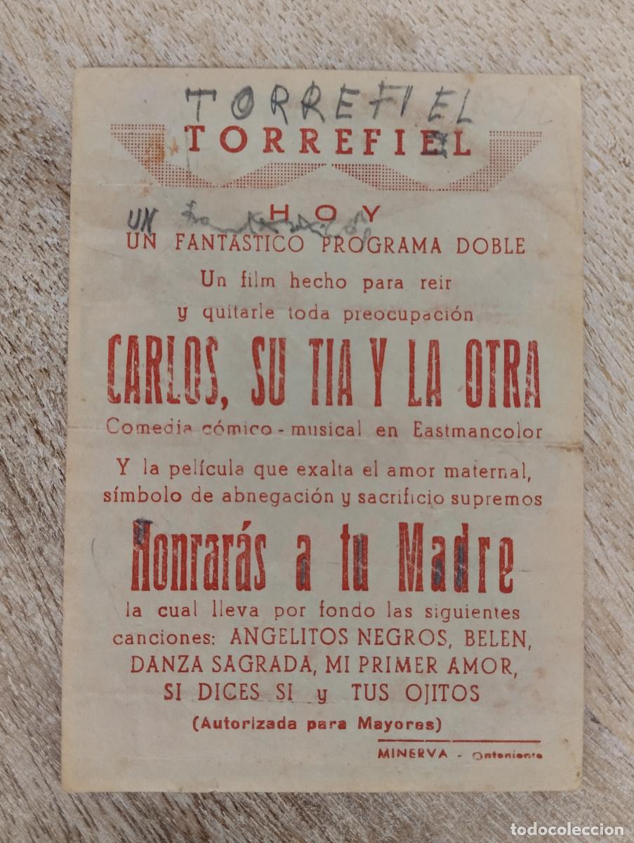 Cine: KST - PROGRAMA CINE CARLOS, SU TIA Y LA OTRA TORREFIEL ONTENIENTE - Foto 2
