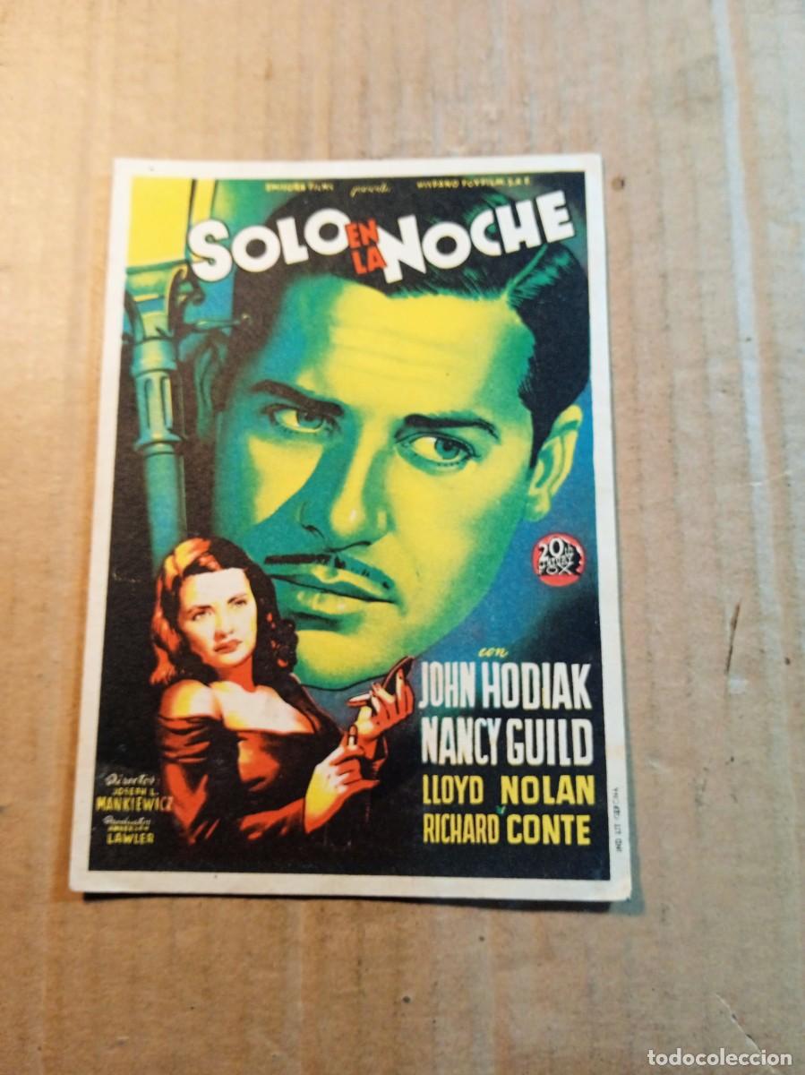 Kino: FOLLETO DE MANO SIN PUBLICIDAD SOLO EN LA NOCHE