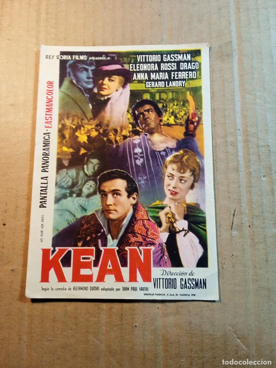 Kino: FOLLETO DE MANO SIN PUBLICIDAD KEAN