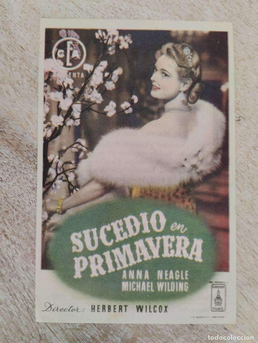 Flyers Publicitaires de Films Anciens: KST - PROGRAMA CINE SUCEDIO EN PRIMAVERA CINE LAGASCA BARCO DE AVILA