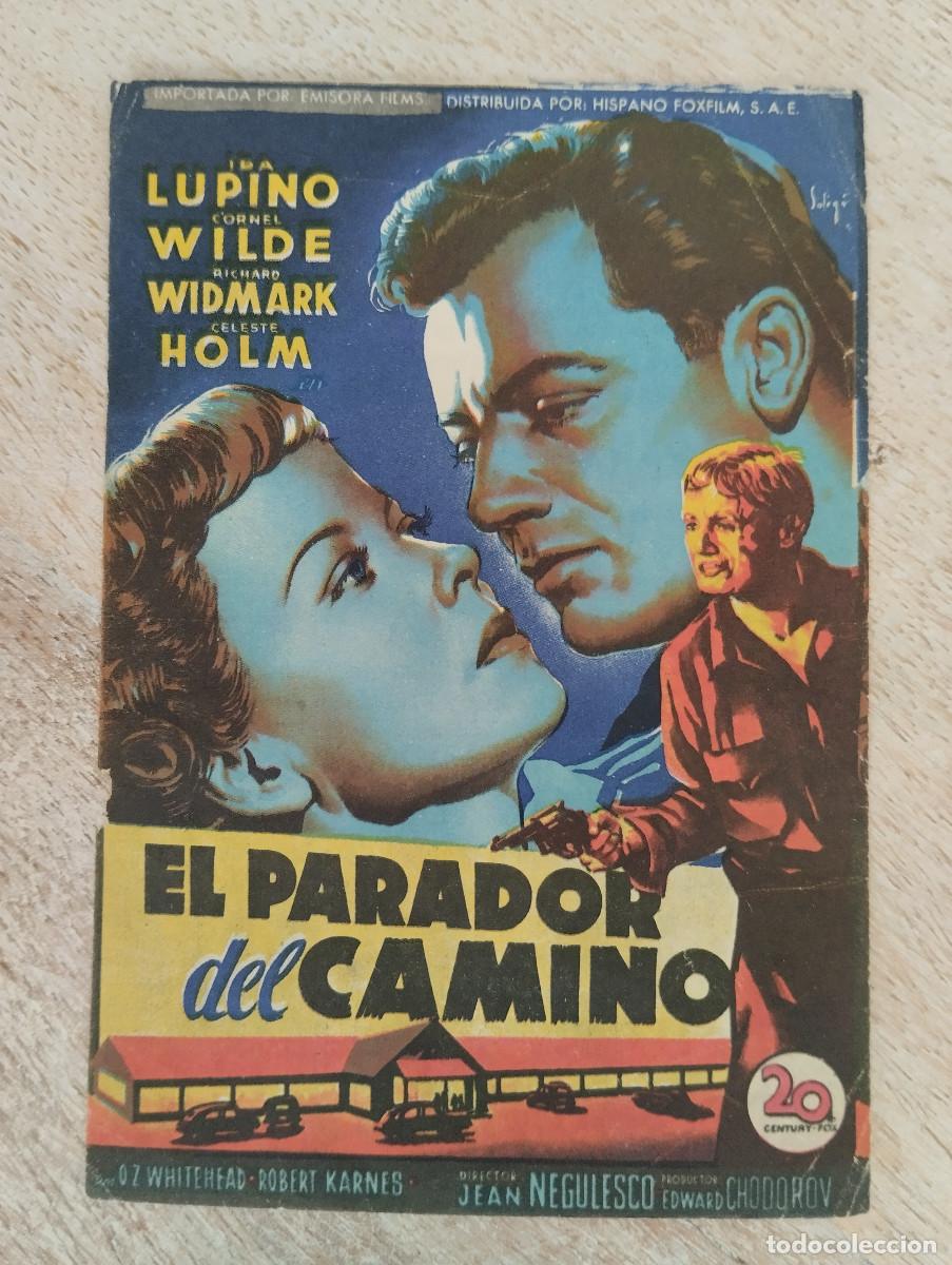 Foglietti di film di film antichi di cinema: KST - PROGRAMA CINE EL PARADOR DEL CAMINO COLISEO CASTILLA BURGOS