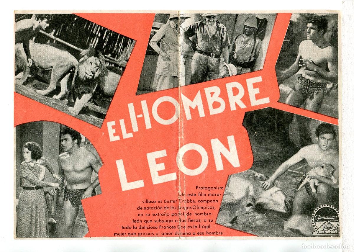 Cine: EL HOMBRE LE&Oacute;N, con Buster Crabbe. - Foto 2