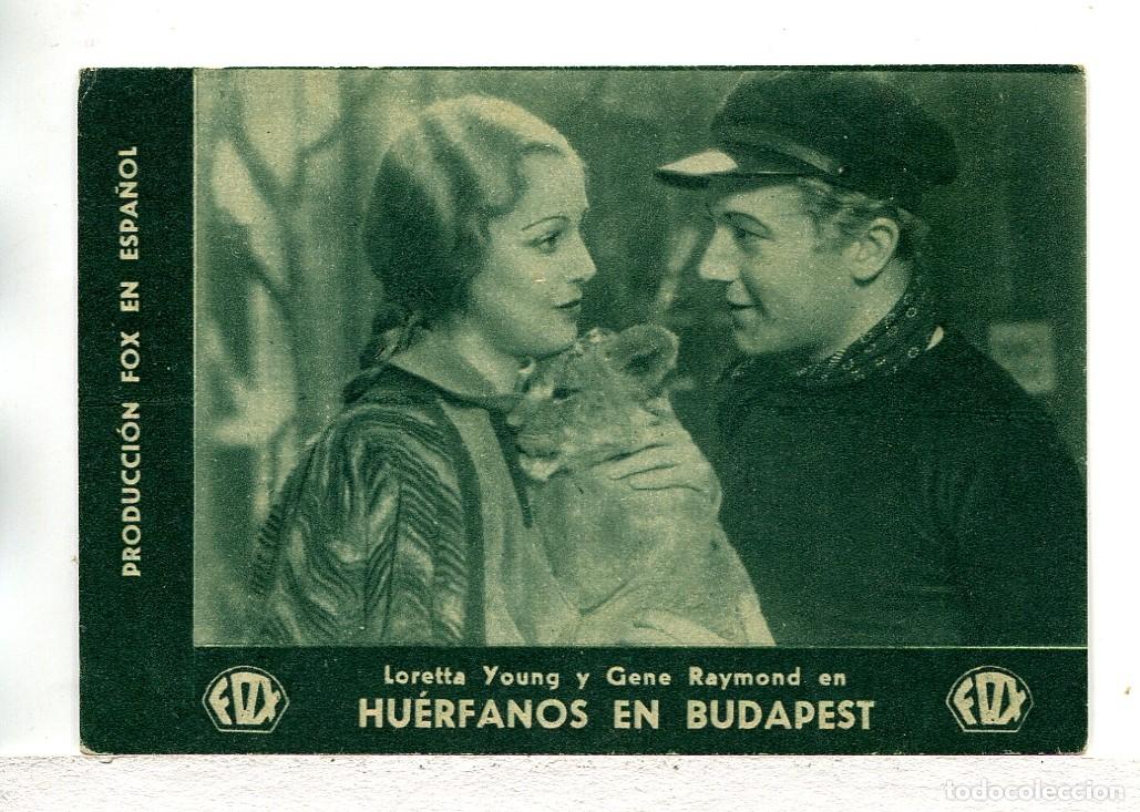 Cine: HU&Eacute;RFANOS EN BUDAPEST, con Loretta Young. - Foto 1