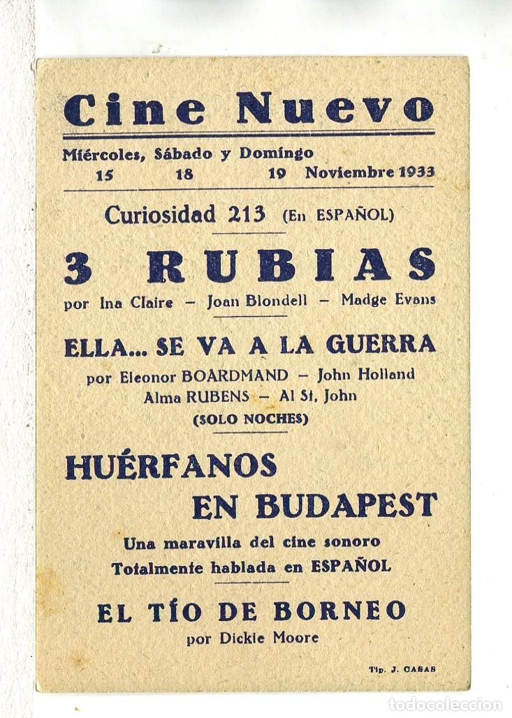 Cine: HU&Eacute;RFANOS EN BUDAPEST, con Loretta Young. - Foto 2