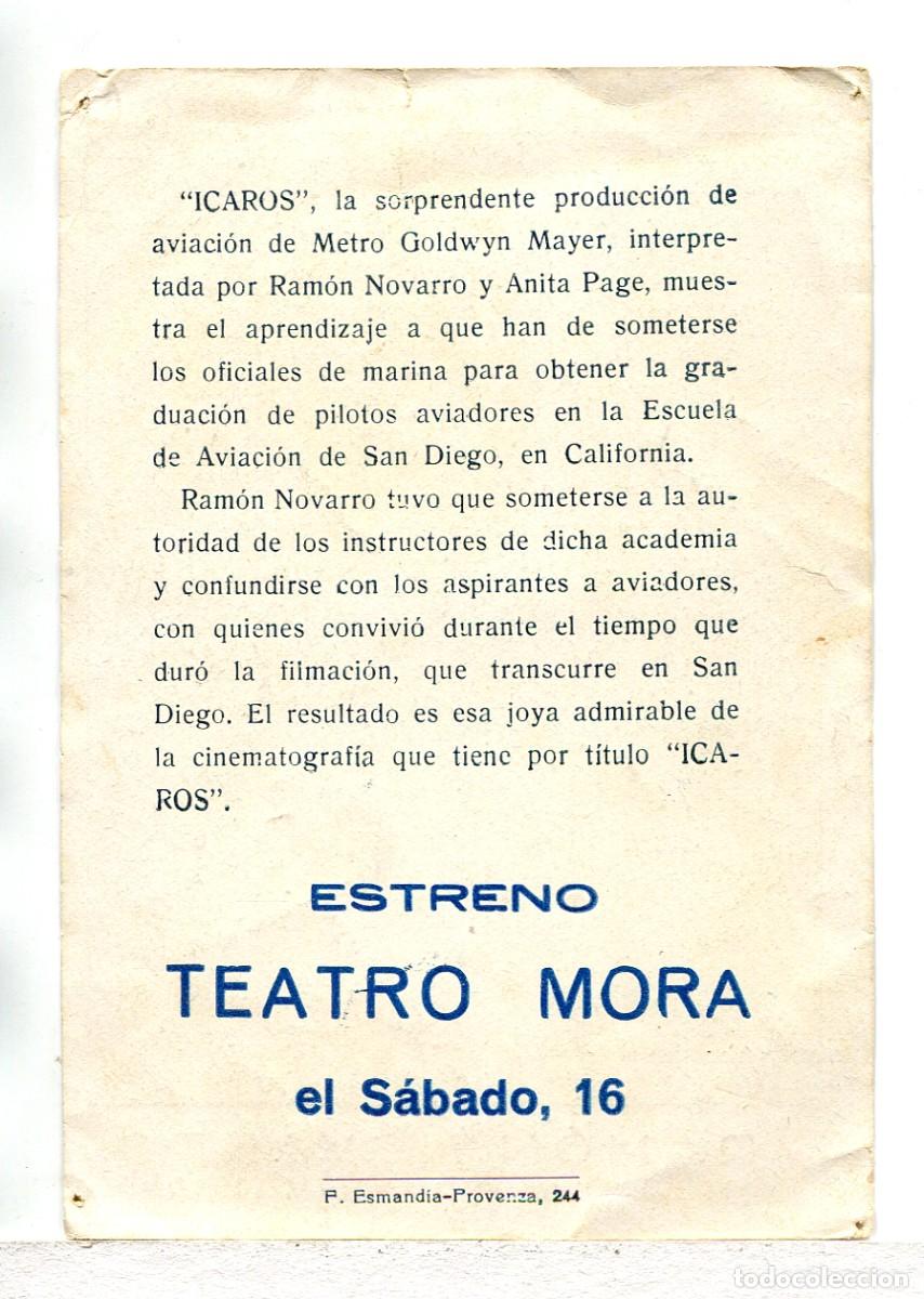 Cine: ICAROS, con Ram&oacute;n Novarro. - Foto 2