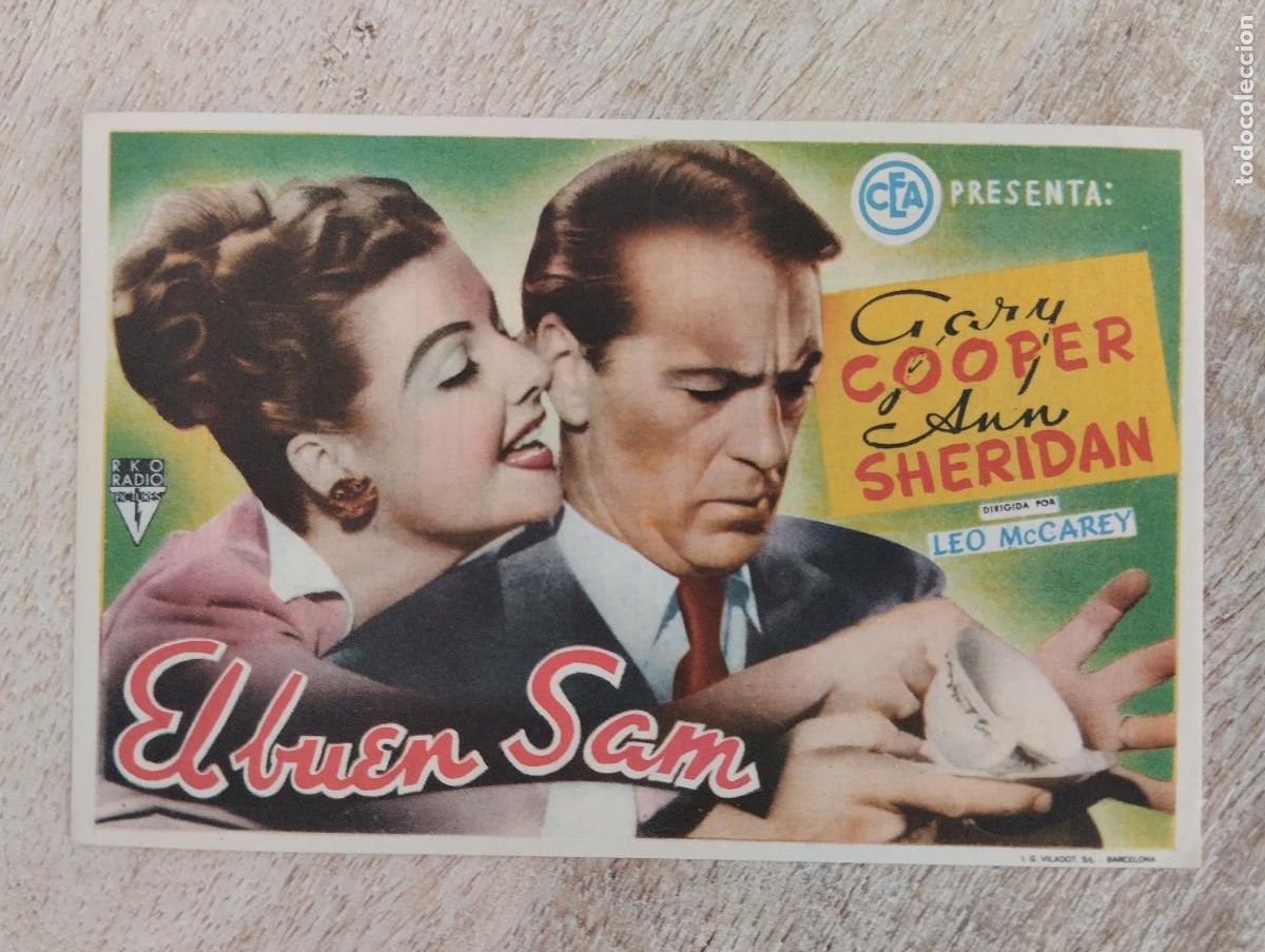 Foglietti di film di film antichi di cinema: KST - PROGRAMA CINE EL BUEN SAM CINE LAGASCA BARCO DE AVILA