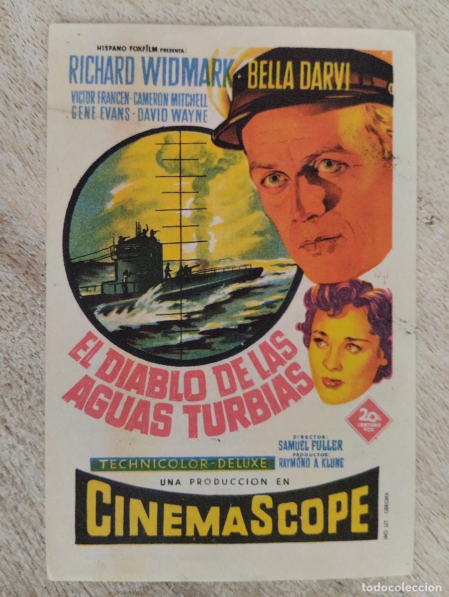 Flyers Publicitaires de Films Anciens: KST - PROGRAMA CINE EL DIABLO DE LAS AGUAS TURBIAS NUEVO SALON DE VERANO UBEDA