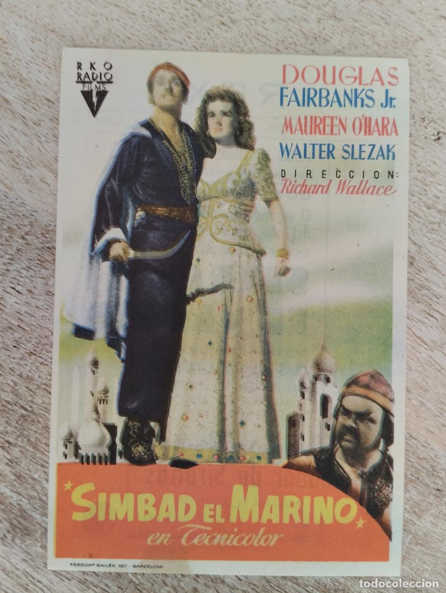Cine: KST - PROGRAMA CINE SIMBAD EL MARINO REX CASTELLON - Foto 1