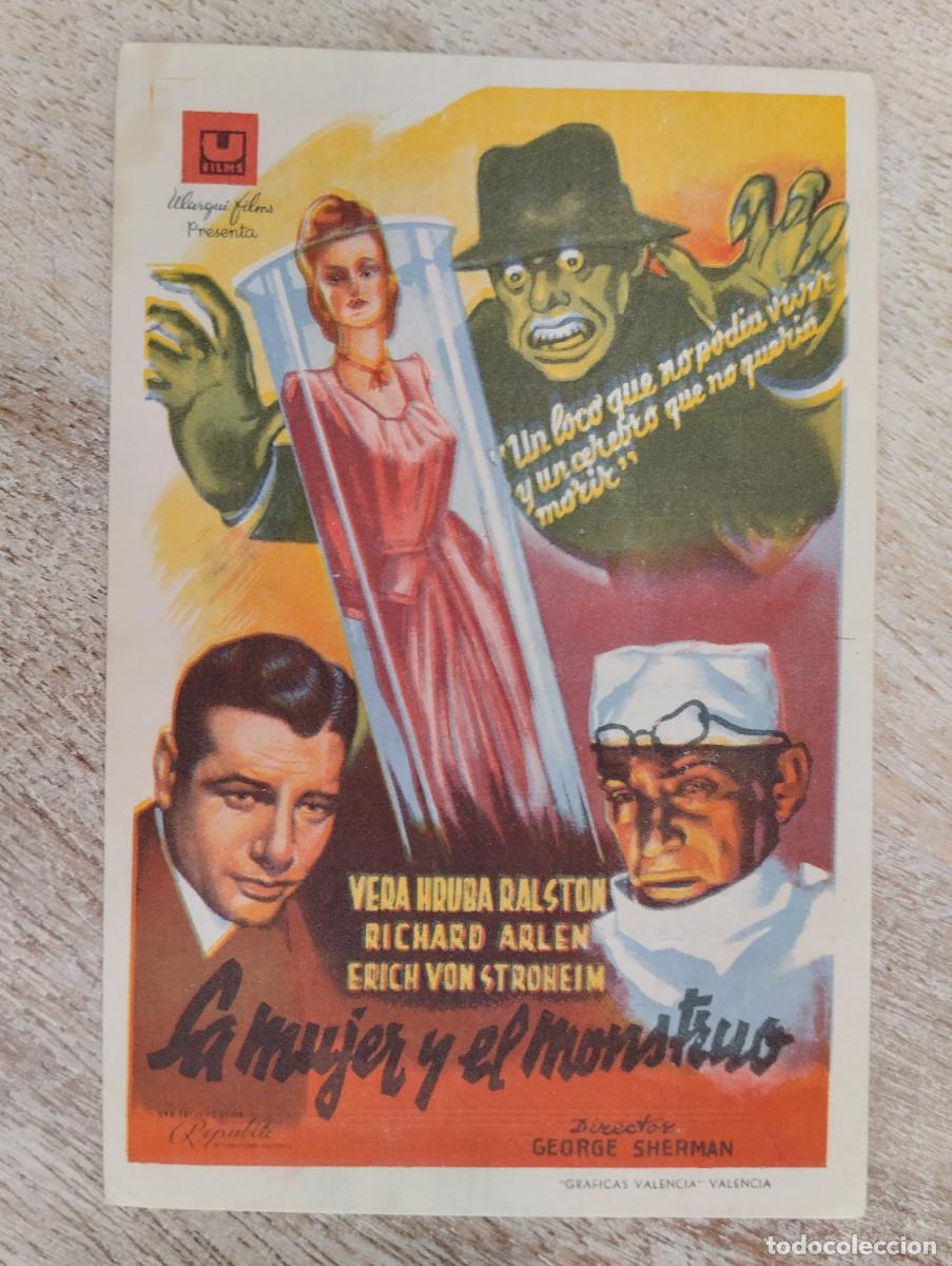 Cine: KST - PROGRAMA CINE LA MUJER Y EL MONSTRUO NUEVO TEATRO VITORIA - Foto 1