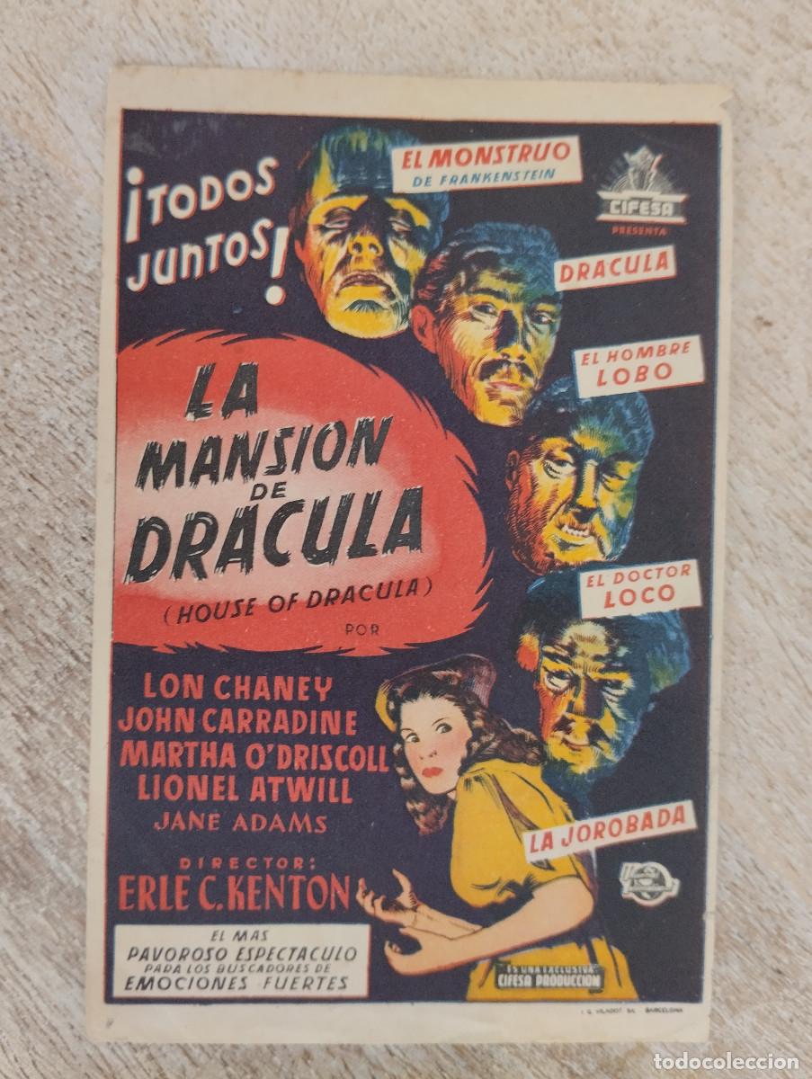 Cine: KST - PROGRAMA CINE LA MANSION DE DRACULA - Foto 1
