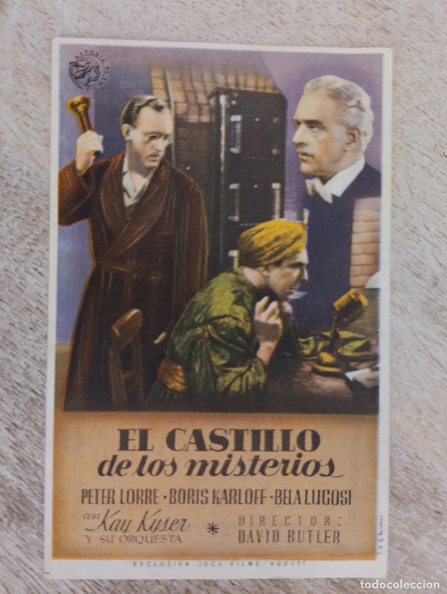 Cine: KST - PROGRAMA CINE EL CASTILLO DE LOS MISTERIOS GRAN CINE CAPITOLIO STA. COLOMA DE GRAMANET