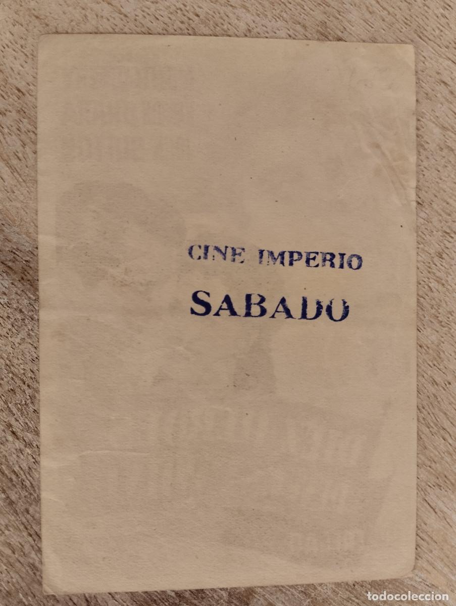 Cine: KST - PROGRAMA CINE DIEZ HEROES DE WEST POINT CINE IMPERIO - Foto 2