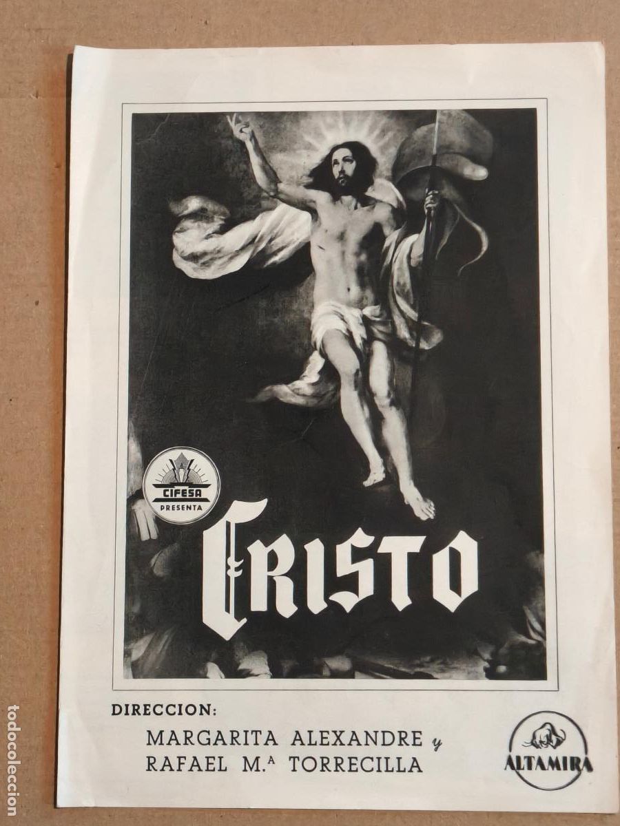 Kino: CRISTO PROGRAMA DE CINE 1954