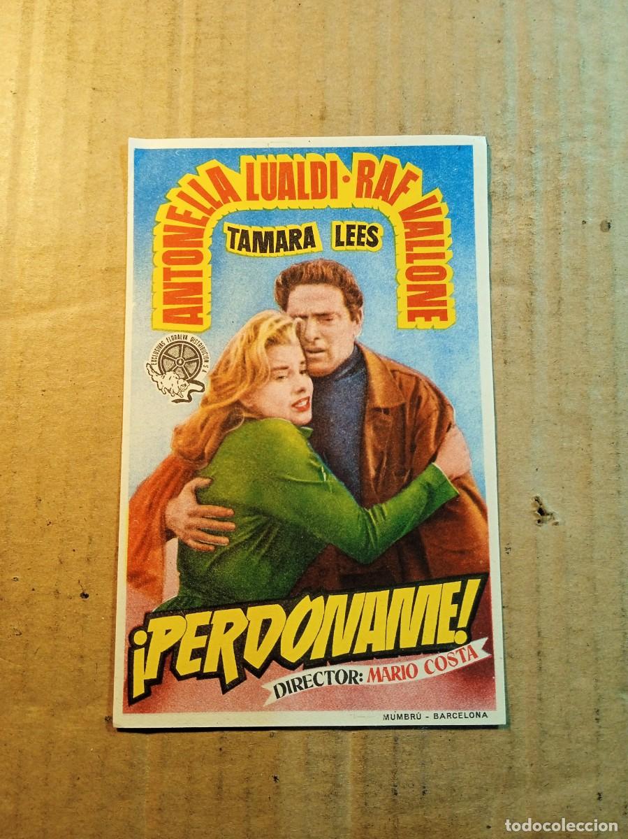 Cine: FOLLETO DE MANO SIN PUBLICIDA PERDONAME - Foto 1