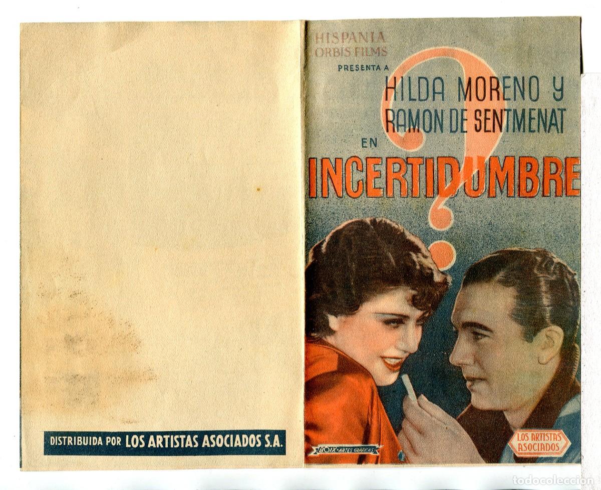 Cine: INCERTIDUMBRE, con Hilda Moreno. - Foto 1