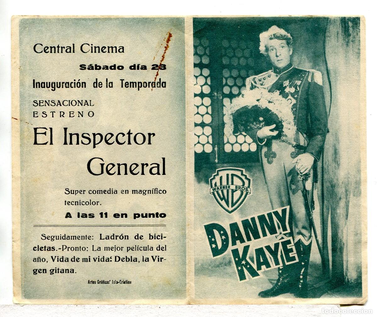 Cine: EL INSPECTOR GENERAL, Danny Kaye. - Foto 1