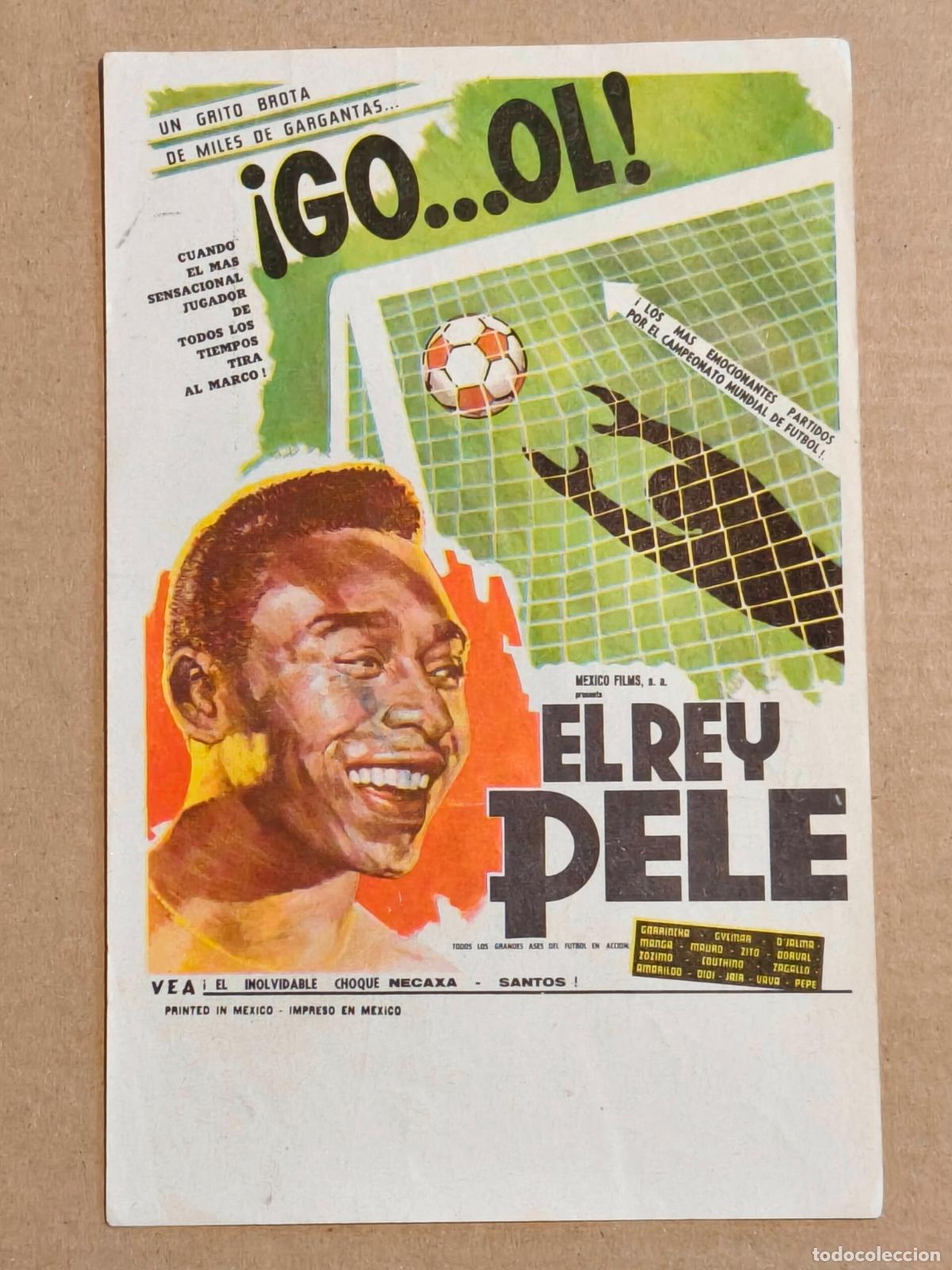 Cinema: EL REY PELE FUTBOL PROGRAMA DE CINE MEXICO