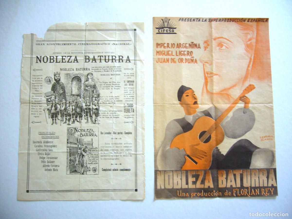 Cine: NOBLEZA BATURRA 32,4 CM X 21,7 CM DE FLORI&Aacute;N REY