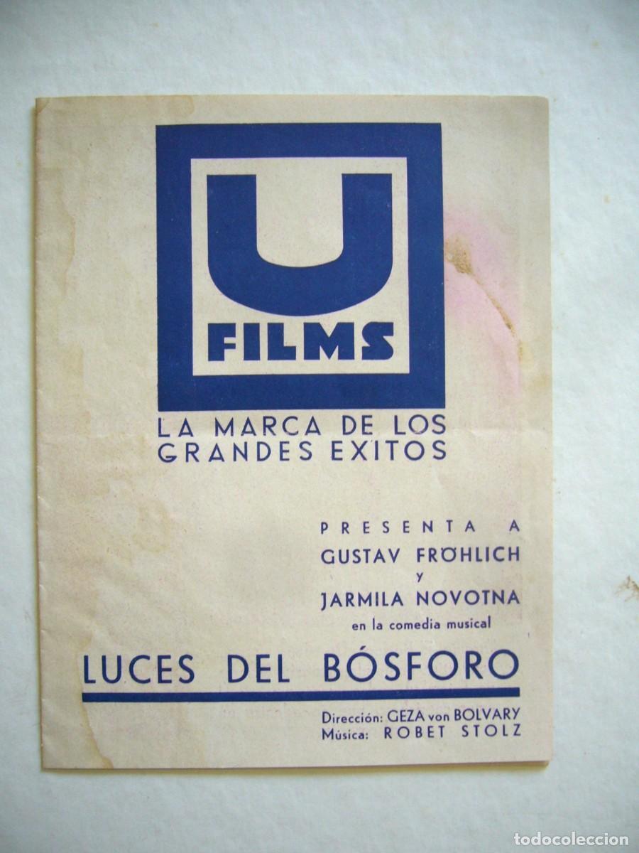 Cine: LUCES DEL B&Oacute;SFORO COMEDIA MUSICAL