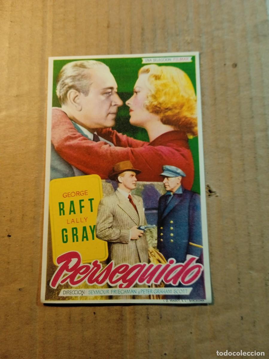  Foglietti di film di film antichi di cinema: FOLLETO DE MANO SIN PUBLICIDAD PERSEGUIDOS