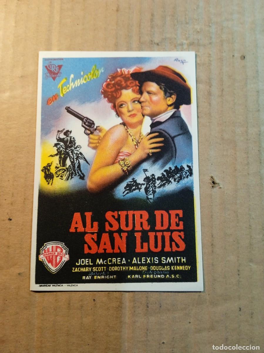 Folhetos de m&atilde;o de filmes antigos de cinema: FOLLETO DE MANO SIN PUBLICIDAD AL SUR DE SAN LUIS
