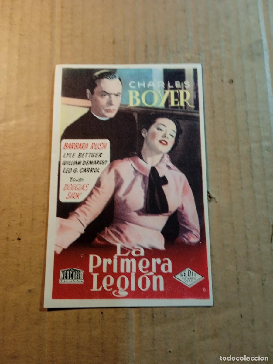  Flyers Publicitaires de films Anciens: FOLLETO DE MANO SIN PUBLICIDAD LA PRIMERA LEGION