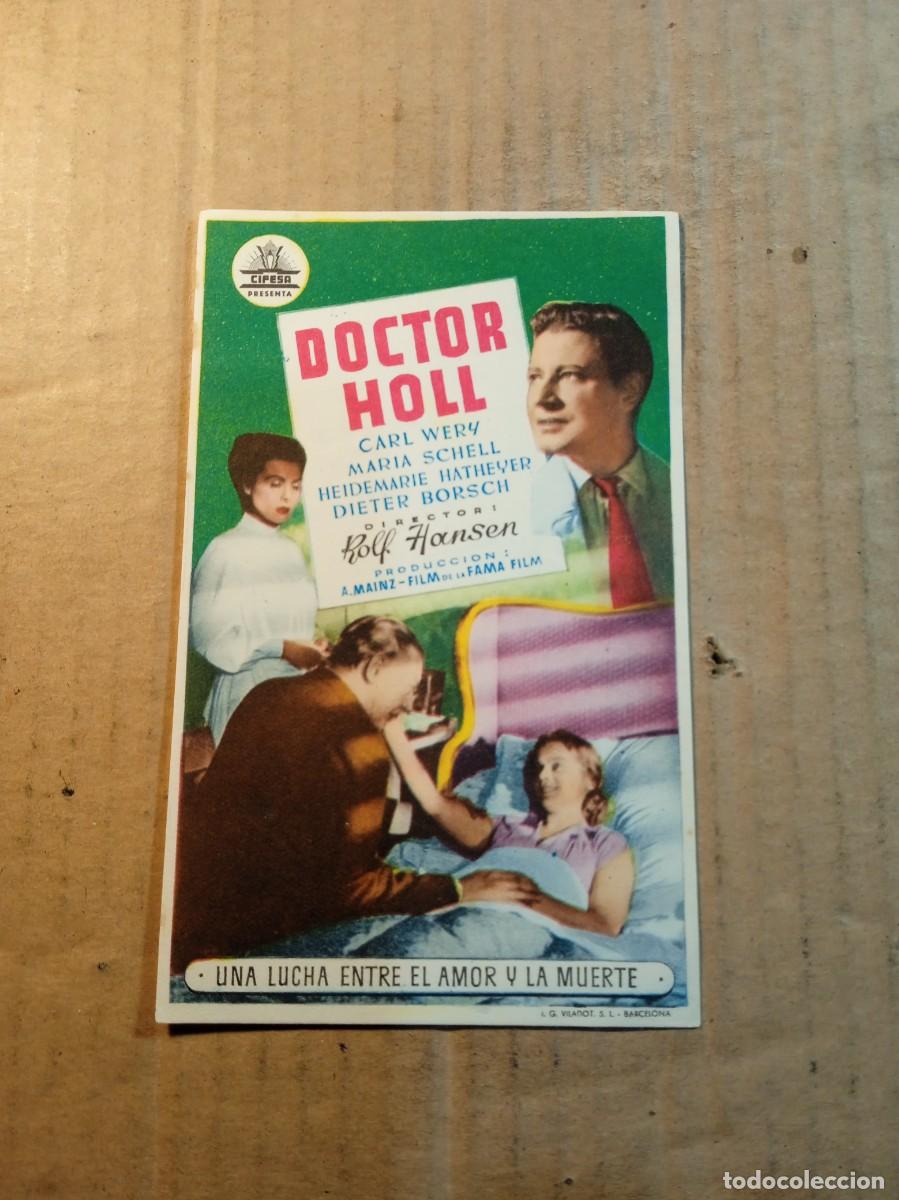  Flyers Publicitaires de films Anciens: FOLLETO DE MANO SIN PUBLICIDAD DOCTOR HOLL