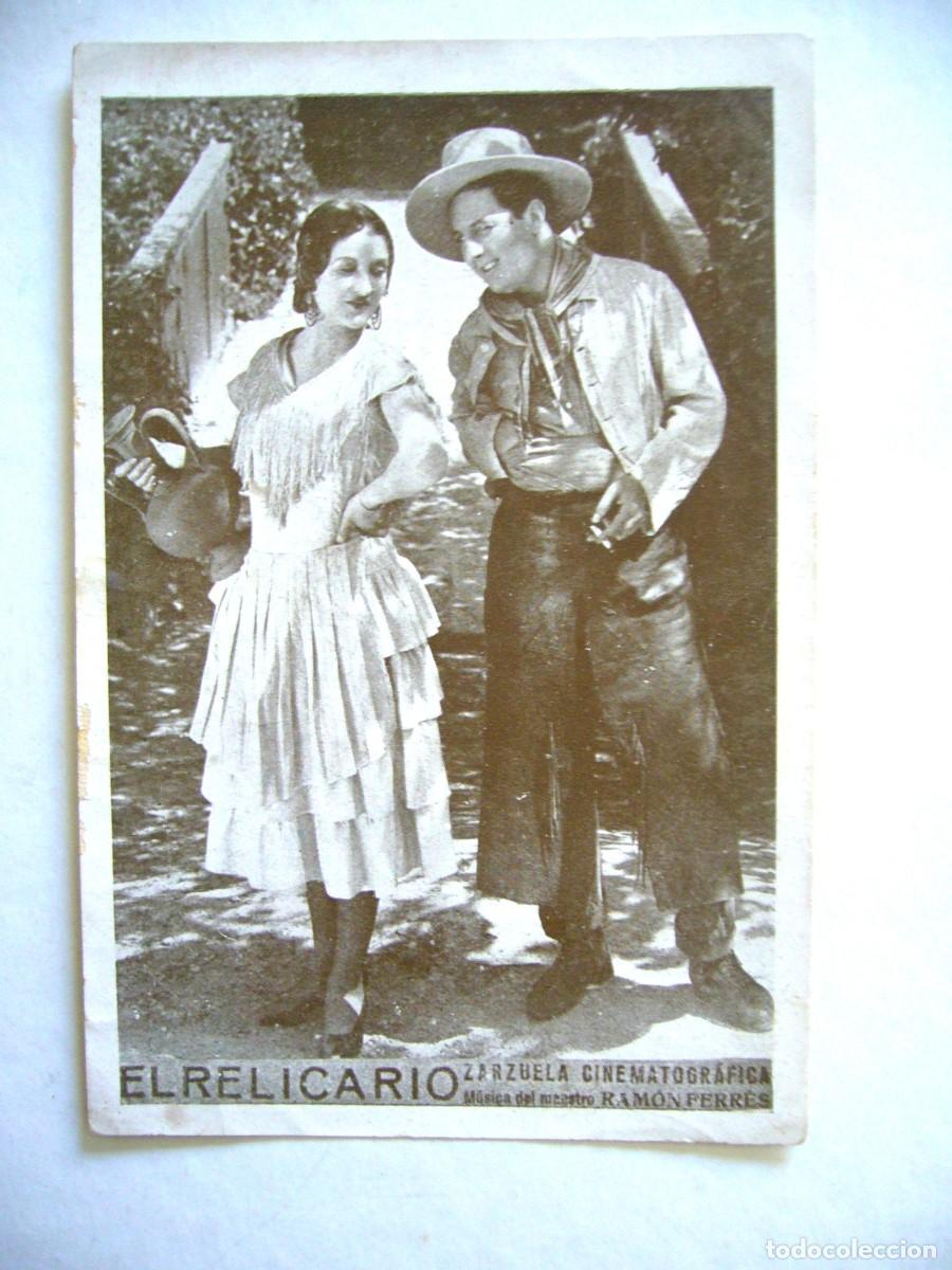Folhetos de m&atilde;o de filmes antigos de cinema: EL RELICARIO ZARZUELA CINEMATOGR&Aacute;FICA