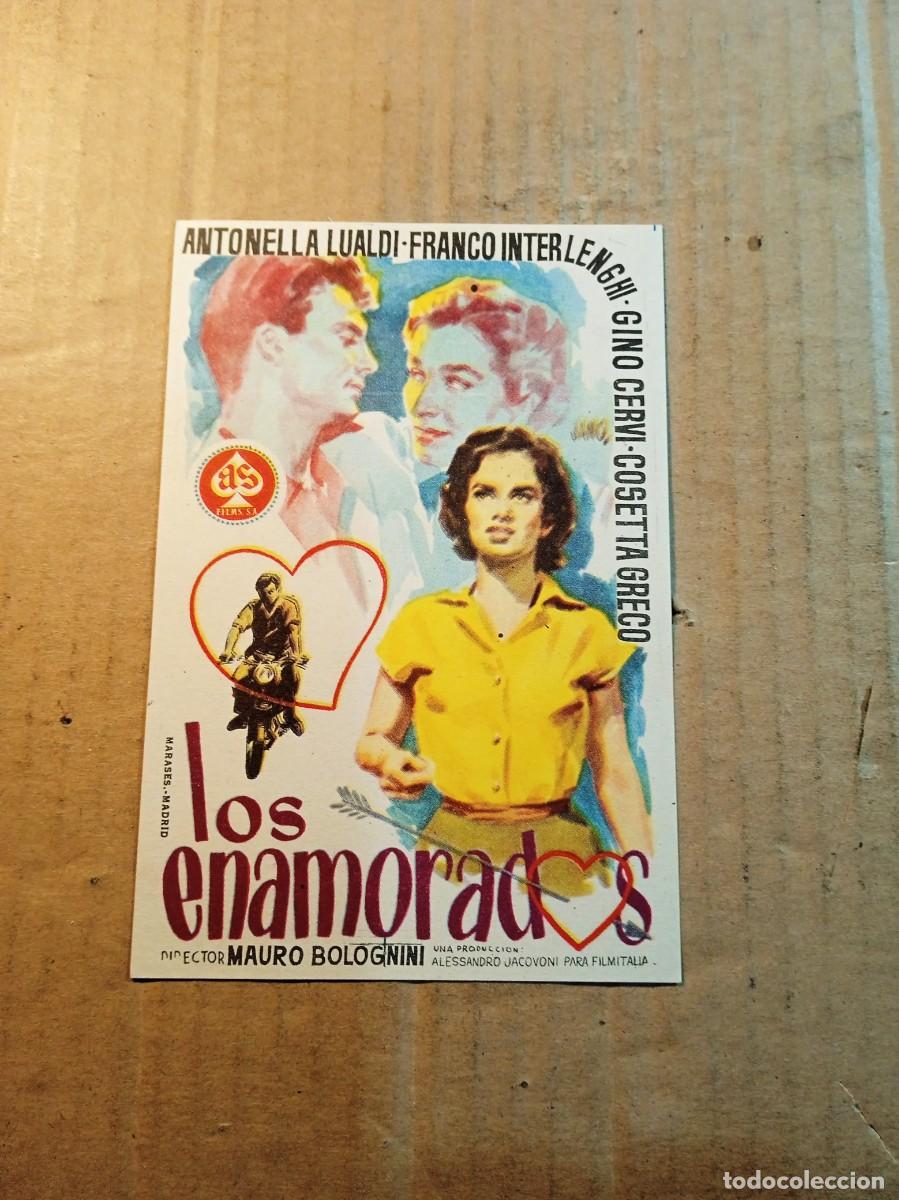  Flyers Publicitaires de films Anciens: FOLLETO DE MANO SIN PUBLICIDAD LOS ENAMORADOS